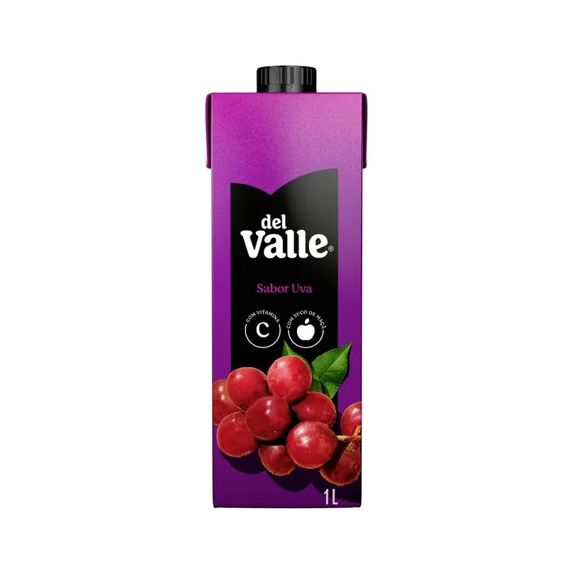 Suco Del Valle 1lt  Uva , Laranja