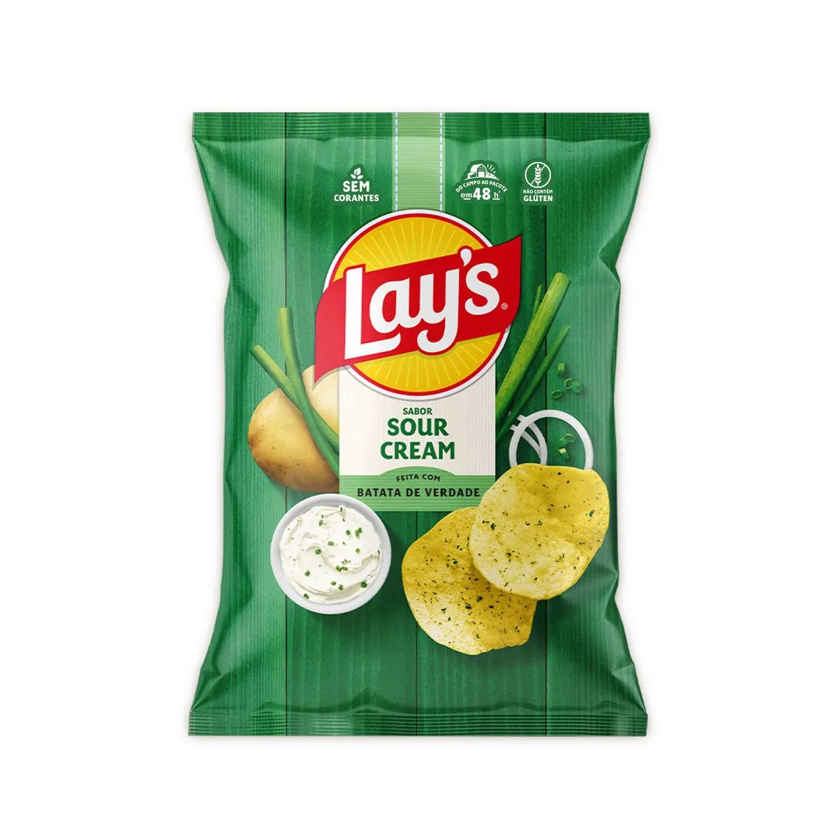 Lays Trad. ou Cebola 115gr