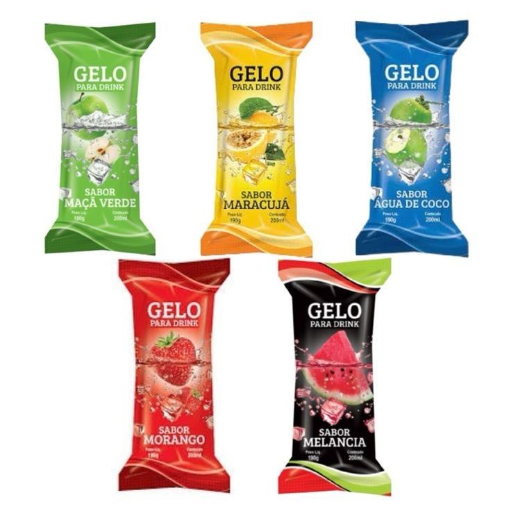 Gelo para Drink Sabores