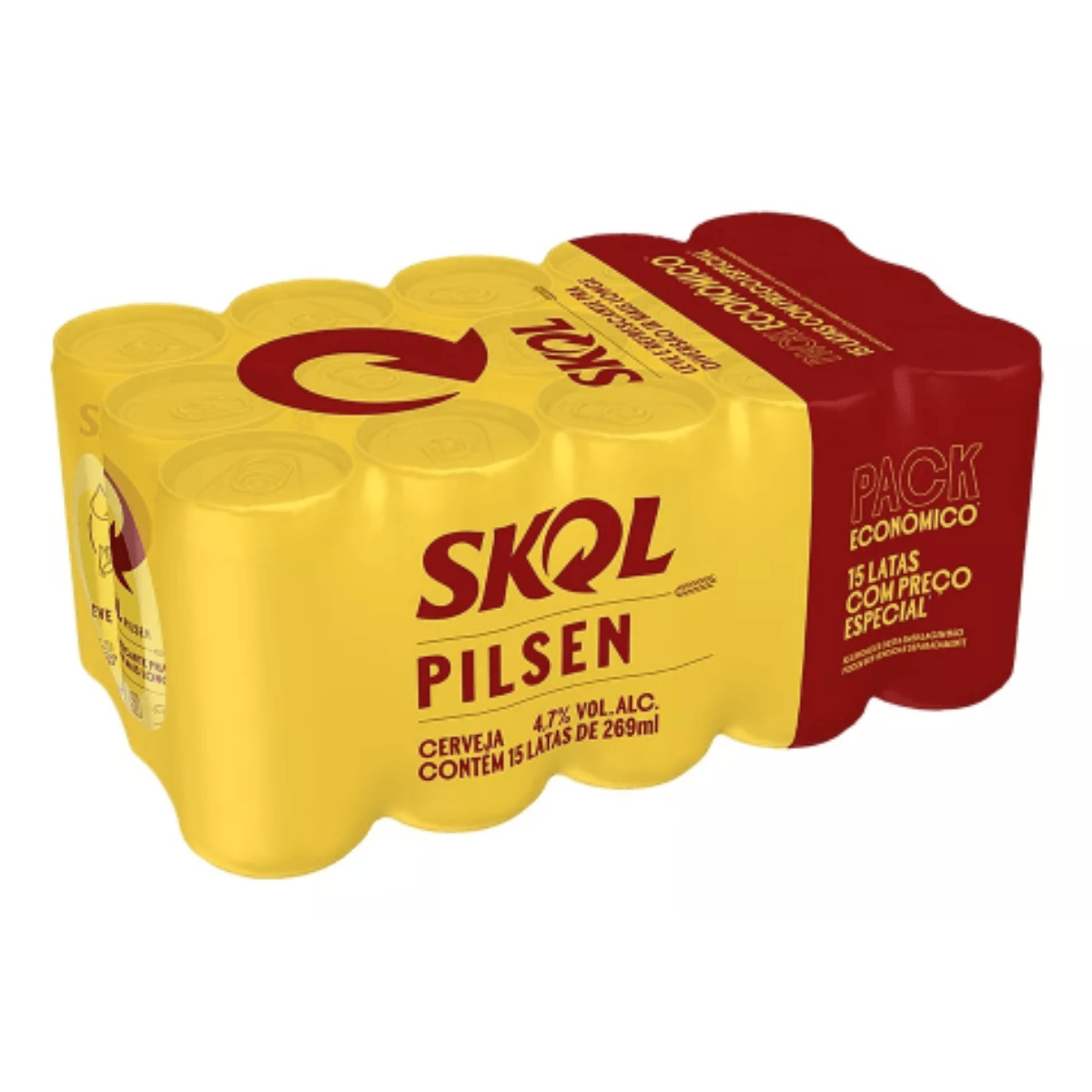 Skol Fardo c/15un 269ml
